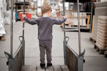 Lade das Bild in den Galerie-Viewer, French Terry Anthrazit 0,1 m
