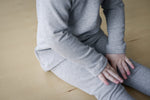 Lade das Bild in den Galerie-Viewer, Jersey meliert Hellgrau 0,1 m
