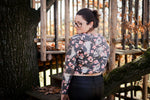 Lade das Bild in den Galerie-Viewer, Premium Wintersweat "Memento Mori" Onyx 0,5 m

