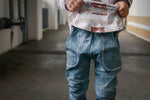 Lade das Bild in den Galerie-Viewer, Premium BIO French Terry "Jeansoptik" icy 0,4 m Rest
