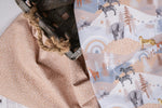 Lade das Bild in den Galerie-Viewer, Premium BIO Jersey "Happy Safari" klein 0,5 m
