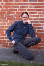 Lade das Bild in den Galerie-Viewer, Nicky Jersey Jeansblau 0,1 m
