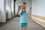 Lade das Bild in den Galerie-Viewer, Jersey Teal 0,1 m
