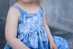 Lade das Bild in den Galerie-Viewer, Supersoft Premium French Terry "Concrete" hellblau 0,45 m Rest
