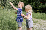Lade das Bild in den Galerie-Viewer, Premium BIO French Terry "Beautiful Burlap" Schiefer 0,5 m
