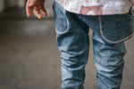 Lade das Bild in den Galerie-Viewer, Premium BIO French Terry "Jeansoptik" icy 0,4 m Rest

