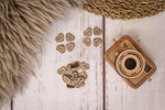 Lade das Bild in den Galerie-Viewer, Kokosknöpfe Herz 2 cm (5 Stück)

