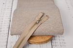 Lade das Bild in den Galerie-Viewer, Metall Reißverschluss (teilbar) 45 cm mittel beige
