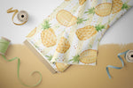 Lade das Bild in den Galerie-Viewer, Webware für Bermudashorts "Pineapple" COLLECTION
