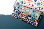 Lade das Bild in den Galerie-Viewer, Lycra "Blue Wildflowers" COLLECTION
