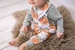 Lade das Bild in den Galerie-Viewer, Premium BIO Jersey "Bruno Braunbär" weiß 0,5 m
