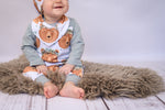 Lade das Bild in den Galerie-Viewer, Premium BIO Jersey "Bruno Braunbär" weiß 0,5 m

