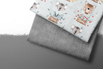 Lade das Bild in den Galerie-Viewer, Premium BIO French Terry "Beautiful Burlap" Schiefer 0,5 m
