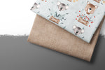 Lade das Bild in den Galerie-Viewer, Premium BIO French Terry "Beautiful Burlap" Natural 0,9 m Rest
