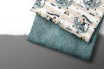Lade das Bild in den Galerie-Viewer, Premium BIO French Terry "Jeansoptik" icy 0,4 m Rest
