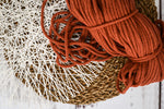 Lade das Bild in den Galerie-Viewer, Baumwollkordel rund 5mm brick
