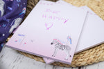 Lade das Bild in den Galerie-Viewer, Notizblock kariert "Gabelracke und Zebra" ABVERKAUF
