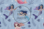 Lade das Bild in den Galerie-Viewer, Lycra "Mermaids" 0,5 m
