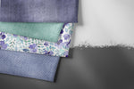 Lade das Bild in den Galerie-Viewer, Premium BIO French Terry "Jeansoptik" twilight 0,1 m
