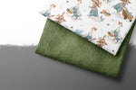 Lade das Bild in den Galerie-Viewer, Premium BIO French Terry "Jeansoptik" moss 0,1 m
