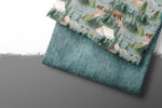 Lade das Bild in den Galerie-Viewer, Premium BIO French Terry "Jeansoptik" icy 0,4 m Rest
