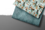 Lade das Bild in den Galerie-Viewer, Premium BIO French Terry "Jeansoptik" icy 0,4 m Rest
