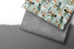 Lade das Bild in den Galerie-Viewer, Premium BIO French Terry "Beautiful Burlap" Schiefer 0,5 m
