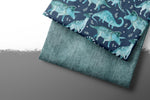 Lade das Bild in den Galerie-Viewer, Premium BIO French Terry "Jeansoptik" icy 0,4 m Rest
