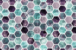 Lade das Bild in den Galerie-Viewer, Lycra "Watercolor Honeycombs" COLLECTION
