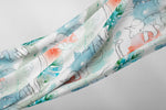 Lade das Bild in den Galerie-Viewer, BIO Baumwoll Satin "Jules Dinos" 0,5 m Lager
