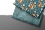 Lade das Bild in den Galerie-Viewer, Premium BIO French Terry "Jeansoptik" icy 0,4 m Rest
