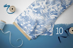Lade das Bild in den Galerie-Viewer, Webware für Bermudashorts "Tie Dye" indigo COLLECTION
