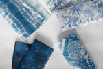 Lade das Bild in den Galerie-Viewer, Webware für Bermudashorts "Tie Dye" indigo COLLECTION
