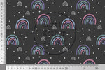 Lade das Bild in den Galerie-Viewer, Premium BIO French Terry "Chalkbows" berry chalk 0,5 m
