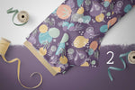 Lade das Bild in den Galerie-Viewer, Lycra "Flower Meadows" purple COLLECTION
