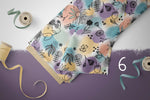 Lade das Bild in den Galerie-Viewer, Lycra "Flower Meadows" purple COLLECTION
