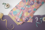 Lade das Bild in den Galerie-Viewer, Lycra "Flower Meadows" purple COLLECTION
