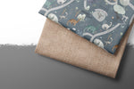 Lade das Bild in den Galerie-Viewer, Premium BIO French Terry "Beautiful Burlap" Natural 0,9 m Rest
