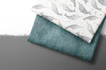Lade das Bild in den Galerie-Viewer, Premium BIO French Terry "Jeansoptik" icy 0,4 m Rest
