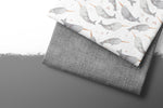 Lade das Bild in den Galerie-Viewer, Premium BIO French Terry "Beautiful Burlap" Schiefer 0,5 m
