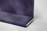 Lade das Bild in den Galerie-Viewer, Premium BIO French Terry "Jeansoptik" dark purple 0,1 m
