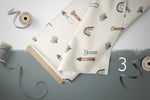 Lade das Bild in den Galerie-Viewer, Webware für Bermudashorts "Knights" COLLECTION
