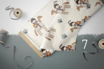 Lade das Bild in den Galerie-Viewer, Webware für Bermudashorts "Knights" COLLECTION
