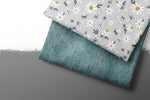 Lade das Bild in den Galerie-Viewer, Premium BIO French Terry "Jeansoptik" icy 0,4 m Rest
