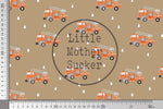 Lade das Bild in den Galerie-Viewer, Webware für Bermudashorts "Cars" COLLECTION 0,5 m
