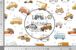 Lade das Bild in den Galerie-Viewer, Webware für Bermudashorts "Cars" COLLECTION 0,5 m
