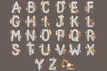 Lade das Bild in den Galerie-Viewer, Design "Cars" Alphabet stone COLLECTION
