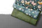 Lade das Bild in den Galerie-Viewer, Premium BIO French Terry "Jeansoptik" moss 0,1 m
