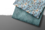 Lade das Bild in den Galerie-Viewer, Premium BIO French Terry "Jeansoptik" icy 0,4 m Rest
