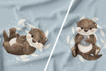 Lade das Bild in den Galerie-Viewer, Design "Baby Otters" COLLECTION
